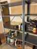 Basement Picker's Lot-tools, paints, and shelving. - 2