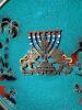 Mid-Century Modern Israel Souvenir Enamel Decorative Plate - 6