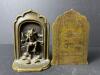 Pair of Dartmoor Pixie Brass Bookends, England - 5
