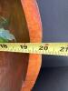 Hand Painted Wooden Bowl With Lemons Motif, Mexico - 2