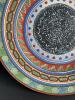 Decorative Ceramic Plate in Mexican Folk Art Style - 2