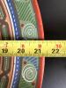 Decorative Ceramic Plate in Mexican Folk Art Style - 5