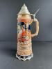 Gerz German Beer Stein with Pewter Lid and Musical Base - 4