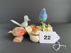 Lenox Indigo Bunting Fine Porcelain Bird Figurine 1993 - 17