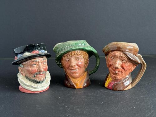 Royal Doulton Character Toby Jugs Beefeater, Arriet, Arpy