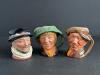 Royal Doulton Character Toby Jugs Beefeater, Arriet, Arpy