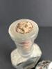 Hand-Painted Portuguese Filler Vase and Antique Glass Bottle - 3
