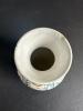Hand-Painted Portuguese Filler Vase and Antique Glass Bottle - 4