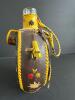 Yugoslavian Leather Decorated Glass Canteen - 5