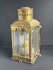 Viking Brass Kerosene Lantern with Glass Panels - 2