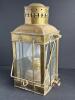 Viking Brass Kerosene Lantern with Glass Panels - 4