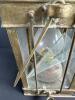 Viking Brass Kerosene Lantern with Glass Panels - 6