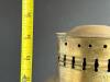 Viking Brass Kerosene Lantern with Glass Panels - 7