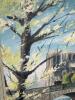 Framed Oil Painting of Notre Dame Bridge Scene, Signed Pagliero 59 - 3