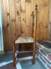 Ladder Back Chair With Rush Seat in Country Style - 2