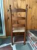 Ladder Back Chair With Rush Seat in Country Style - 3