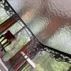 Lyon-Shaw Wrought Iron and Glass Patio Table with Four Chairs - 7