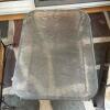 Two Lyon-Shaw Wrought Iron Patio Chairs and Glass-Top Side Table - 2