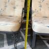 Two Lyon-Shaw Wrought Iron Patio Chairs and Glass-Top Side Table - 21