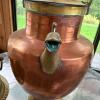 Ethan Allen Brass-Tone Container and Copper Lidded Vessel - 4