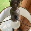 Metal Floor Lamp With Decorative Base and Shade - 4