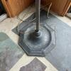 Metal Floor Lamp With Decorative Base and Shade - 6