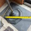 Metal Floor Lamp With Decorative Base and Shade - 8
