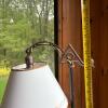 Metal Floor Lamp With Decorative Base and Shade - 10