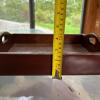 Small Wood Accent Table With Serving Tray - 12