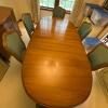 Drexel Walnut Dining Table and Six Chairs - 3