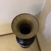 Mother of Pearl Inlaid Floor Vase with Stand - 2