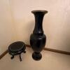 Mother of Pearl Inlaid Floor Vase with Stand - 4
