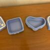 Four Wedgwood Blue Jasperware Trinket Boxes and Dishes - 8