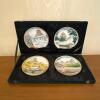 Set of Four Noritake Limited Edition Seasons 1979 Plates