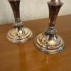 Pair of Silver on Copper Three Arm Candelabras - 3
