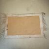 Chinese Style Floral Accent Rug with Fringe, 28" x 18" - 5