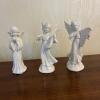 Seven Dresden Germany Porcelain Angel Figurines - 2