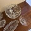 Assorted Pressed and Cut Glass Lot - 2