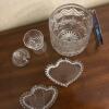 Assorted Pressed and Cut Glass Lot - 11