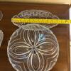 Assorted Pressed and Cut Glass Lot - 13