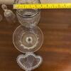 Assorted Pressed and Cut Glass Lot - 14