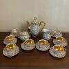Bavaria and Winterling Gilt Porcelain Tea and Coffee Service
