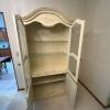 French Provincial-Style Display Cabinet With Glass Doors - 2