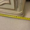 French Provincial-Style Display Cabinet With Glass Doors - 11