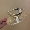 Assorted Silver Plate and Stainless Serving Trays and Utensils - 8