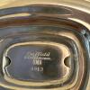 Assorted Silver Plate and Stainless Serving Trays and Utensils - 9
