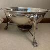 Assorted Silver Plate and Stainless Serving Trays and Utensils - 23