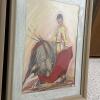 Pair of Bullfighting Paintings in Frames, Alvarez-Style - 2