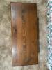 Rustic Heart-Cutout Wooden Coffee Table Folk-Style - 4