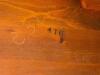 Rustic Heart-Cutout Wooden Coffee Table Folk-Style - 7